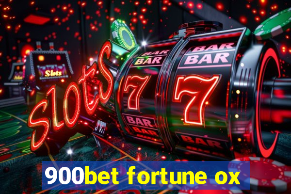 900bet fortune ox